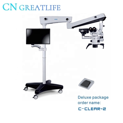 Coxo Deluxe Dental Microscope Dental Microscope C-CLEAR-1 Metal Package Surgical Operating Operating Microscope